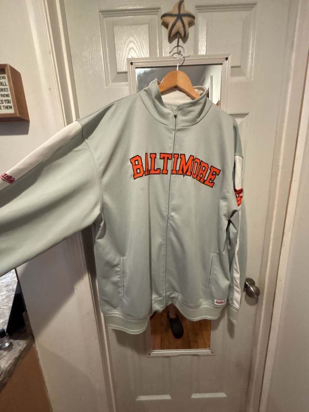 Stitches Baltimore Orioles MLB Track Jacket XL